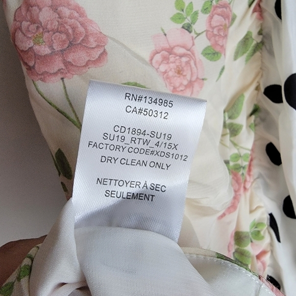 For Love & Lemons Mochi Shirred Mini Dress size S NWT - Picture 8 of 9